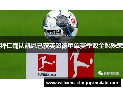 拜仁确认凯恩已获英超德甲单赛季双金靴殊荣